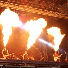 Stahlzeit beim Strandkorb Open Air