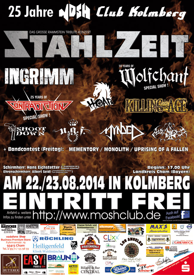 2014 25JahreMCK Plakat