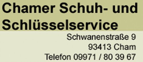chamer schuh schluesselservice